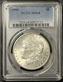 1900 Morgan Silver Dollar, MS64 PCGS,  (21938)