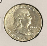 1948-D Franklin Half Dollar, Choice Uncirculated, (21948)