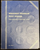 1948-1963 Complete Franklin Half Dollar Set, Nicely Circulated, 35 Coins (21952)