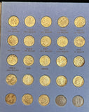 1946-1964 Complete Roosevelt Dime Set, Nicely Circulated, 48 Coins (21972)