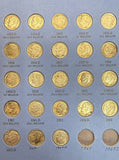 1946-1964 Complete Roosevelt Dime Set, Nicely Circulated, 48 Coins (21976)