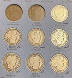 Lot of 7 Different Barber Half Dollars, G-VG at GS Bid (21995) 1906-1907-O