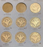 Lot of 7 Different Barber Half Dollars, G-VG at GS Bid (21995) 1906-1907-O