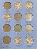 Lot of 5 Different Barber Half Dollars, G-VG at GS Bid (22001)