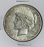 1928-S Peace Silver Dollar, Choice Uncirculated. (22096)