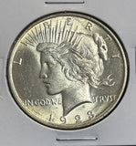 1923 Peace Silver Dollar, Choice Uncirculated. (22102)