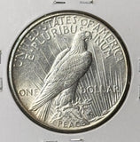 1922-S Peace Silver Dollar, Choice Uncirculated. (22104)