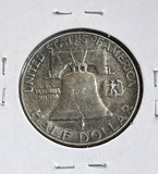 1956 Franklin Half Dollar, Choice Uncirculated, Toned  (22110)