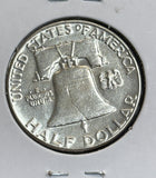 1956 Franklin Half Dollar, Lighty Circulated. (22114)