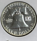 1962 Franklin Half Dollar, Choice Proof. (22116)
