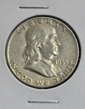 1955 Franklin Half Dollar, Nicely Circulated, (22120)