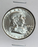 1956 Franklin Half Dollar, Choice Uncirculated. (22128)