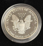 1986-S Proof American Silver Eagle, With Box and Paperwork, OGP. (22136)