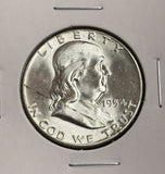1954 Franklin Half Dollar, Choice Uncirculated, (22143)