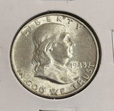 1948 Franklin Half Dollar, Choice Uncirculated, (22145)