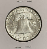 1952 Franklin Half Dollar, Nice Unc, (22147)