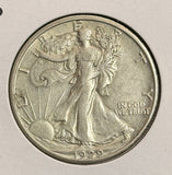 1929-D Walking Liberty Half Dollar, Nice AU , (22166)