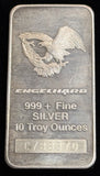 Engelhard 10oz 999 Silver Bar, (22170)