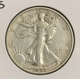 1927-S Walking Liberty Half Dollar, Nice XF+ , (22176)