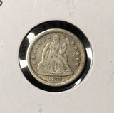 1842-O Seated Liberty Dime, Nice VF. (22184)