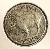 1913-D T-2 Buffalo Nickel, XF+ (22186)