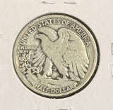 1919 Walking Liberty Half Dollar, VG, (22216)