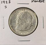 1923-S Monroe Doctrine Commemorative Half Dollar, Uncirculated (22255)