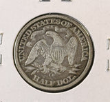 1872-CC Seated Liberty Half Dollar Key Date, Circulated. (22261)