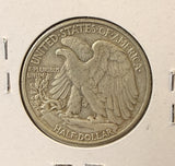 1947-D Walking Liberty Half Dollar, Nicely Circulated, (22292)