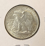 1942 Walking Liberty Half Dollar, Choice Uncirculated, (22298)
