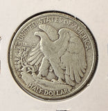 1943-S Walking Liberty Half Dollar, Nicely Circulated, (22318)