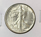 1944 Walking Liberty Half Dollar, Uncirculated, (22323)