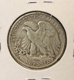 1944-S Walking Liberty Half Dollar, Nicely Circulated, (22327)
