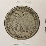 1945 Walking Liberty Half Dollar, Nicely Circulated, (22331)