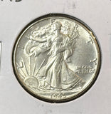 1945 Walking Liberty Half Dollar, Nice Uncirculated, (22333)