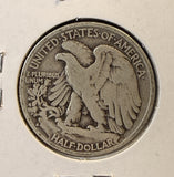 1935-S Walking Liberty Half Dollar, Nicely Circulated, (22235)