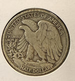 1939-D Walking Liberty Half Dollar, Nicely Circulated, (22361)
