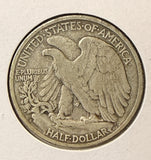 1939-S Walking Liberty Half Dollar, Nicely Circulated, (22367)