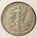 1940-S Walking Liberty Half Dollar, Nice AU, (22375)