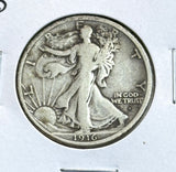 1916-D Walking Liberty Half Dollar, Nicely Circulated, (22478)