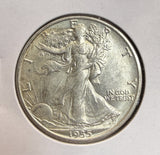 1935-S Walking Liberty Half Dollar, Nice Unc, (22506)