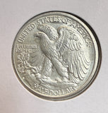 1935-S Walking Liberty Half Dollar, Nice Unc, (22506)