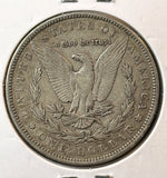1887 Morgan Silver Dollar, VAM25a Donkey Tail, Nicely Circulated. (22532)