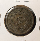 1840 Large Cent, Nicely Circulated, Original. (22540)