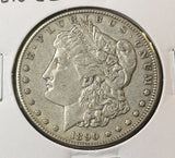 1890-CC Morgan Silver Dollar, Nicely Circulated. (22550)