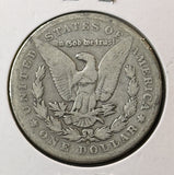 1902-S Morgan Silver Dollar, Nicely Circulated. (22556)
