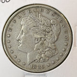 1880 Morgan Silver Dollar, Nicely Circulated. (22560)