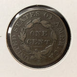 1827 Large Cent, Nicely Circulated, Original. (22570)