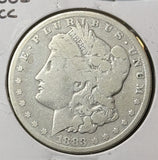 1883-CC Morgan Silver Dollar, Nicely Circulated. (22574)