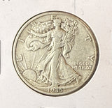 1935 Walking Liberty Half Dollar, Nicely Circulated, (22609)